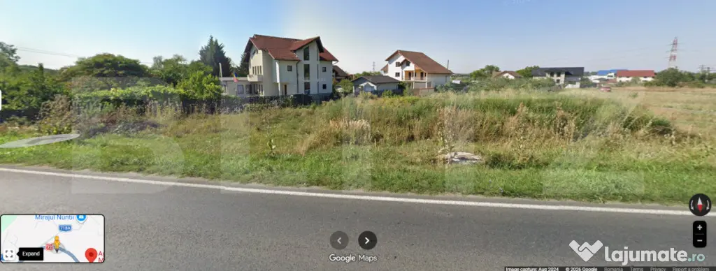 Vand teren intravilan, pe aleea Manastirii