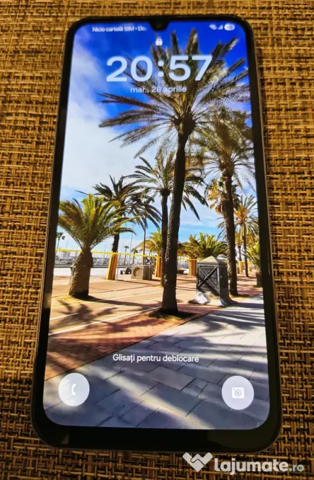 Samsung Galaxy A15 + folie sticlă și husă