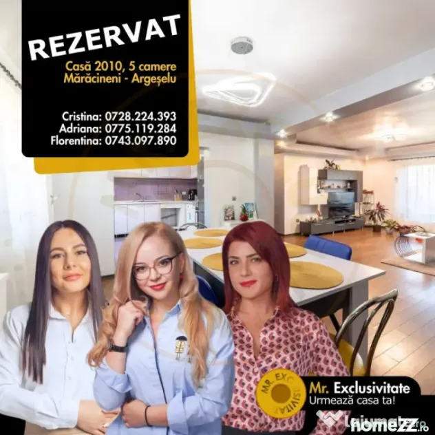 Casă P+1 în Mărăcineni – Zona Argeșelu