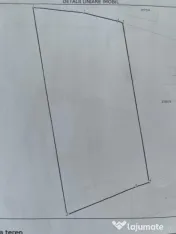 Teren intravilan 9.375 mp în zona Hanul Roșu, dublă desch 