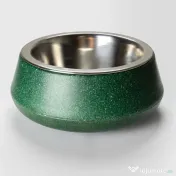 Bol Verde BRAUBRAU pentru Câini și Pisici 