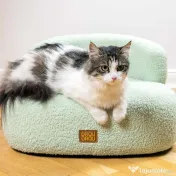 Canapea Verde - Pastel Mint BRAUBRAU pentru Câini și Pisici 