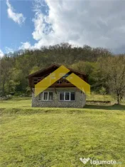 Cabana din piatra de codru si busteni pe Clisura Dunarii, Ca 