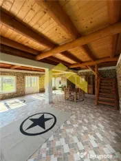 Cabana din piatra de codru si busteni pe Clisura Dunarii, Ca 