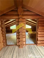Cabana din piatra de codru si busteni pe Clisura Dunarii, Ca 