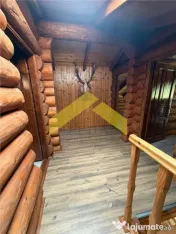 Cabana din piatra de codru si busteni pe Clisura Dunarii, Ca 