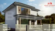 Casă cu 3 dormitoare, teren 500 mp, ideală pentru familie 