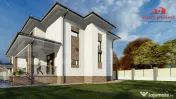 Casă cu 3 dormitoare, teren 500 mp, ideală pentru familie 