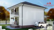Casă cu 3 dormitoare, teren 500 mp, ideală pentru familie 
