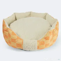 Pătuț Signature Round Summer Peach BRAUBRAU pentru Câini și Pisici