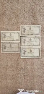 5 Bancnote 500 lei puse in circulatie in perioada 1940,1941,1943