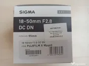 Sigma 18-50mm f2.8 montura FUJI (Ca NOU!! doar 329 cadre) 