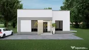 Casa individuala - 4 camere 2 bai - teren 500mp 