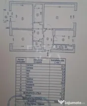 3 camere, 3/8, anvelopat, 74,7 mp-Str. Ion Nedeleanu -Novaci 