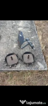 Plug de arat & set roti metalice ptr. Motosapa Szentkiraly kf 