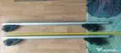 Set bare portbagaj aluminiu cu incuietoare si 2 chiei 115 cm 