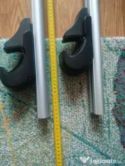 Set bare portbagaj aluminiu cu incuietoare si 2 chiei 115 cm 