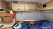 Rulotă Sterling Europa 460, 2 persoane, baie mare, foarte spațioasă 