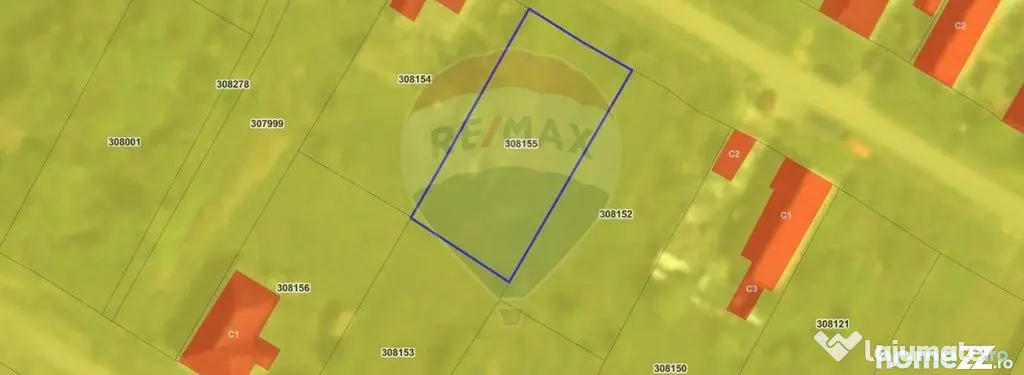 Teren de vanzare/ loc de casa in Zerind 1426 mp
