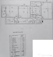 3 camere Dorobanți decomandat, inst. schimb., an 1983, 78 m 
