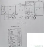 3 camere Dorobanți decomandat, inst. schimb., an 1983, 78 m