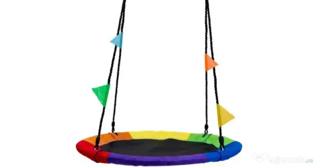 Leagăn de cuib multicolor de 100 cm, Nou
