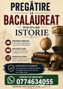 Pregătire la Istorie pentru Bacalaureat