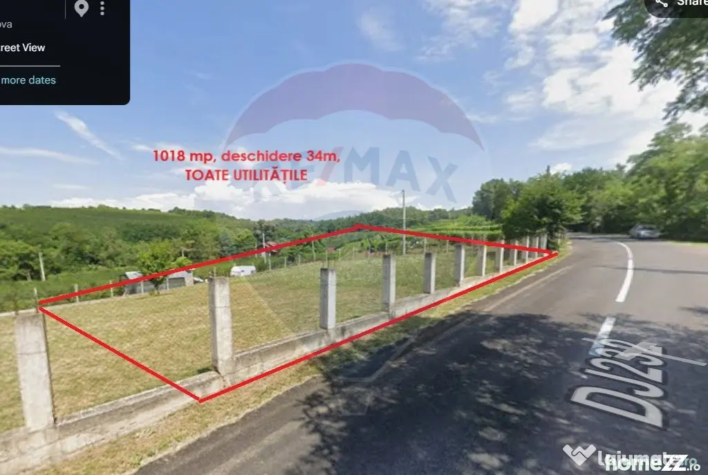 Teren 1.018 la 15 min de Ploiești | premium | zona dealuri