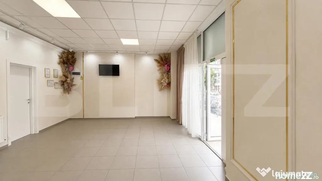Spațiu comercial open space, parter, 65 mp, zona 1 Mai