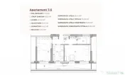 Apartament 2 camere, 75.08 mp intr-un ansamblu cu 0% Comisio 