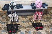 Role reglabile cu tot echipamentul 