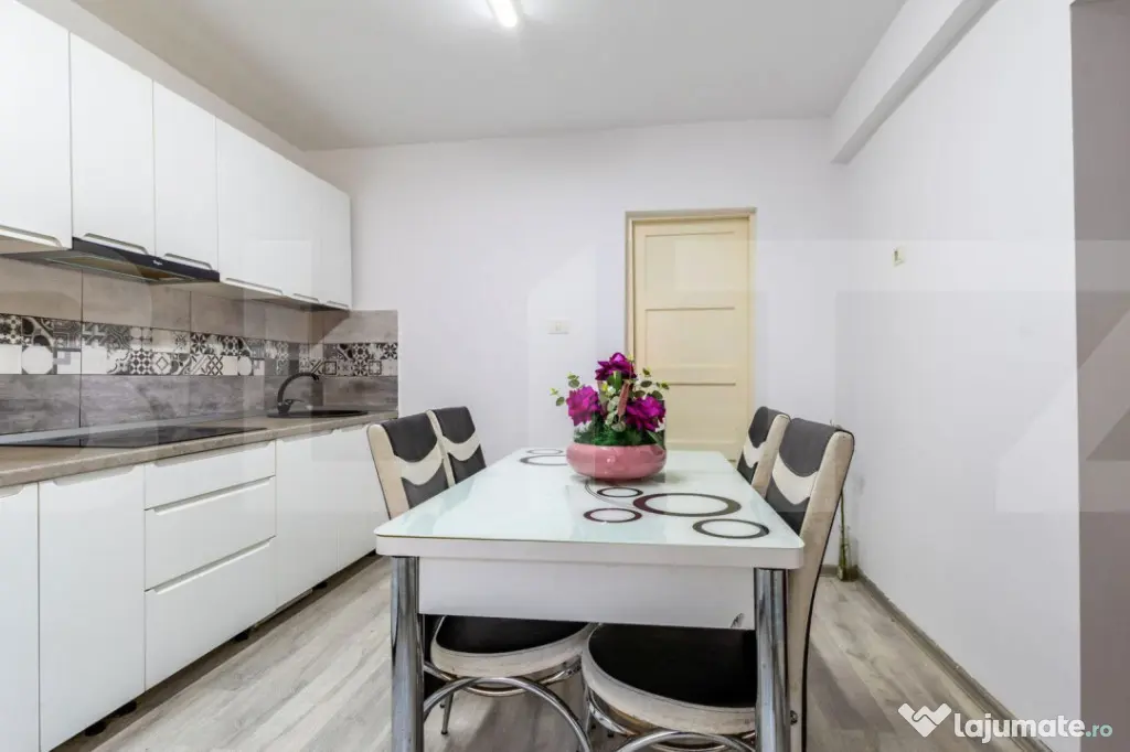 Casă 3 camere, curte și grădină, teren 765 mp, garaj, Mi