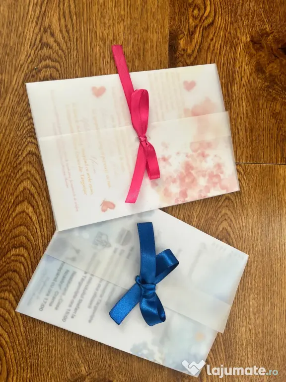 Invitatii pentru nunta sau botez