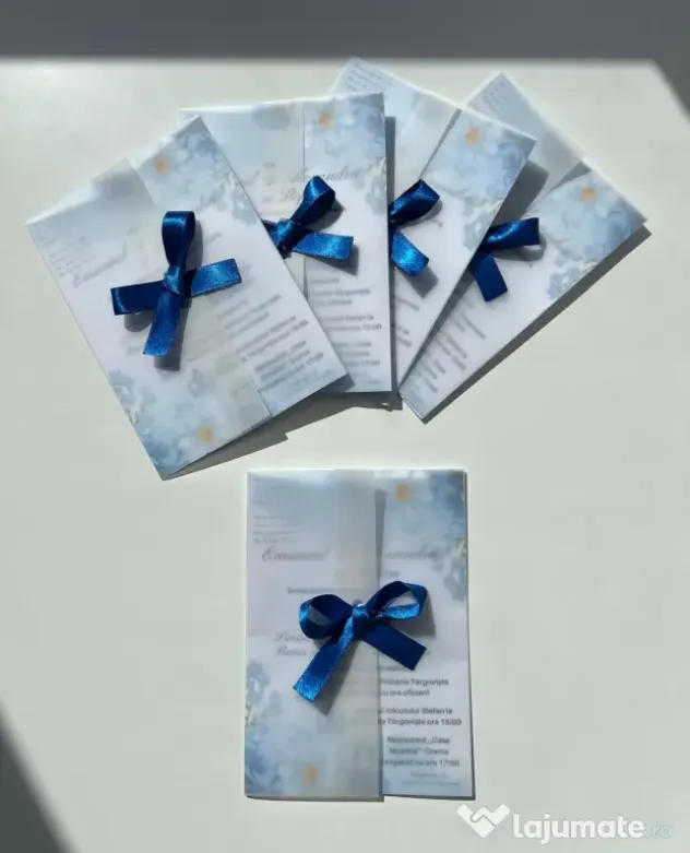Invitatii pentru nunta sau botez