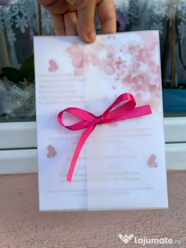 Invitatii pentru nunta sau botez