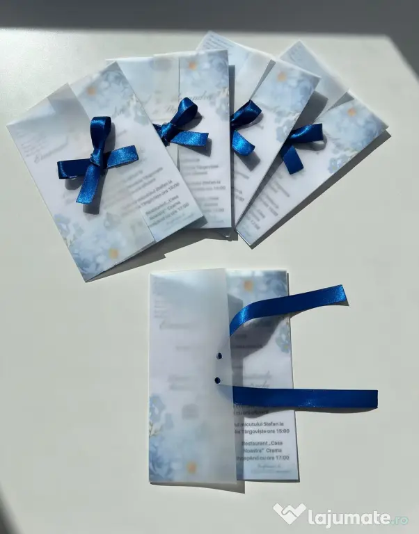 Invitatii pentru nunta sau botez