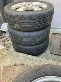 4 Anvelope de vara cu janta aliaj Mercedes-Benz A 160