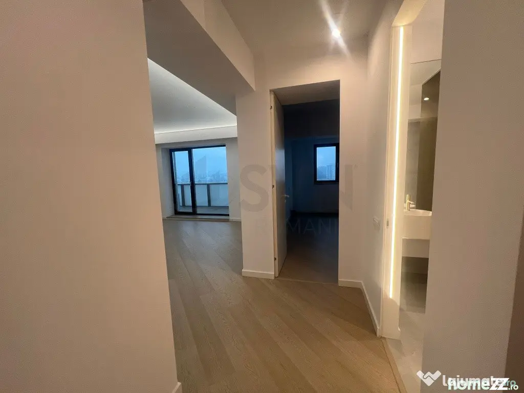 Apartament 3 camere Cortina North l Finisat Premium l Ved...