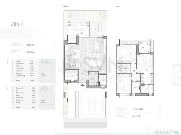 Pipera l Bellemonde Residence l Vila 4 camere 160 mp