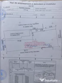 Vand teren intravilan, ultracentral, 279mp, Galati