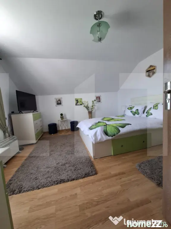 Vilă spațioasă – 300 mp utili, teren 4600 mp, DN în B