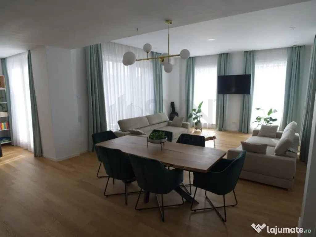 Penthouse exclusivist tip casa pasiva cu terase de 300 mp