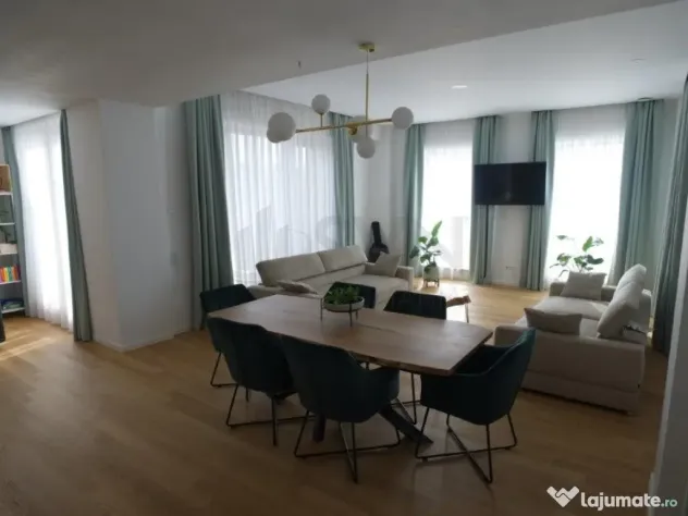 Penthouse exclusivist tip casa pasiva cu terase de 300 mp