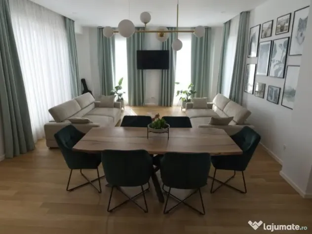 Penthouse exclusivist tip casa pasiva cu terase de 300 mp