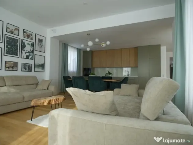 Penthouse exclusivist tip casa pasiva cu terase de 300 mp