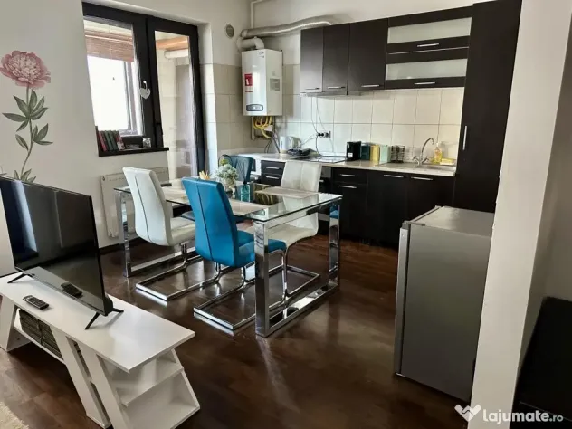 Apartament 3 camere l mobilat utilat l bloc nou