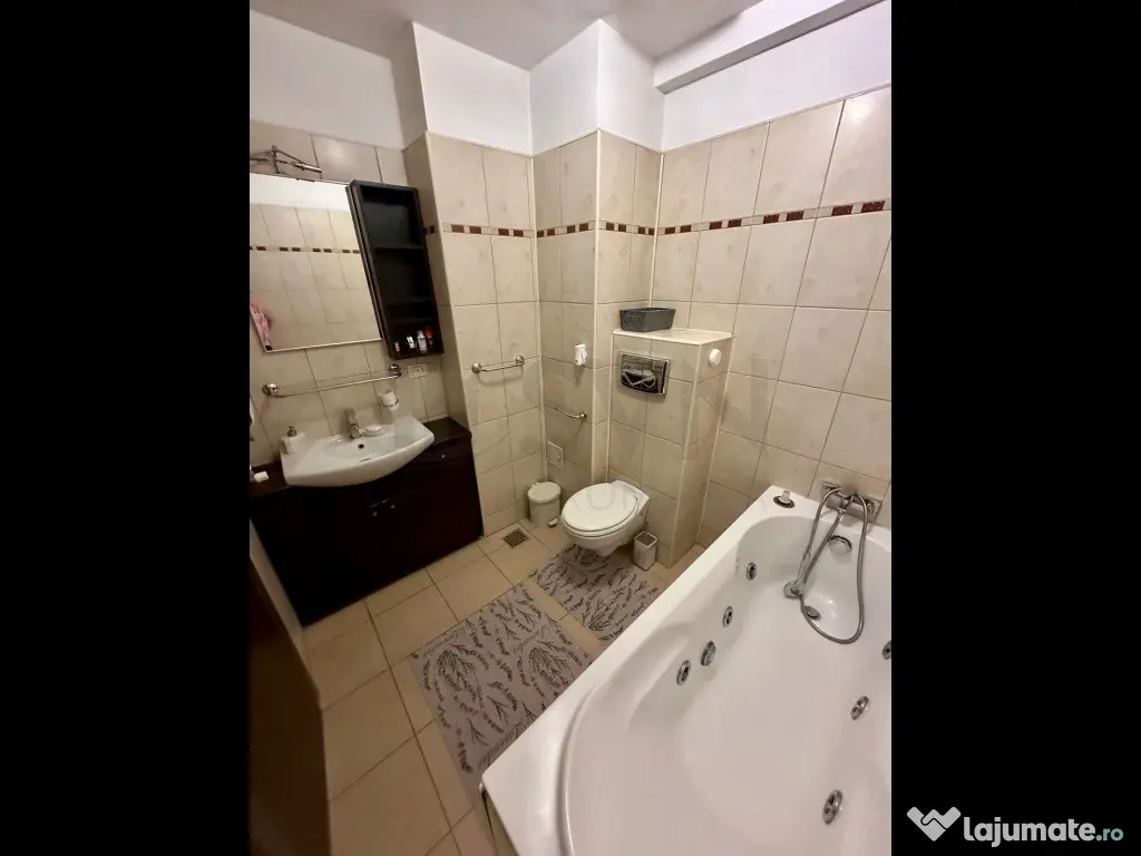 Apartament 3 camere l mobilat utilat l bloc nou