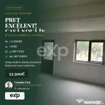 PREȚ EXCELENT! CASĂ NOUĂ ÎN PĂDUREȚI | TEREN 667 MP |