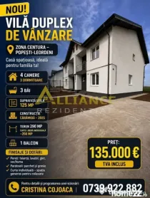 NOU Duplex Popesti Leordeni gata de mutare