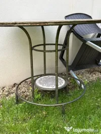 Masa rotunda fier 